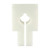 Energetic Armament EA43 VOX BLOX Soft Jaw Tool for Clamping Suppressors, 1 Inches Diameter, High Density Plastic, White