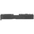 Grey Ghost Precision GGP-19-3-OC-V4 Stripped Slide, Glock 19 Gen3, Version 4, Black Nitride Finish, Black