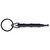 Zak Tool ZT11P ProGrip Round Carbon Fiber Handcuff Key w/ Swivel Key Ring