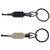 Zak Tool ZT9P Polymer Flat Knurled Handcuff Key w/ Swivel Key Ring