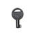 Zak Tool ZT93 Non Metallic Covert Concealable Handcuff Key, Black