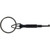 Zak Tool ZT11S Short Aluminum Handcuff Key w/ Swivel Key Ring, Black