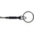 Zak Tool ZT11S Short Aluminum Handcuff Key w/ Swivel Key Ring, Black