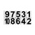 Sirchie PNBL100 Large Number Photography Identifier Booklet