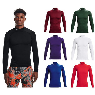 ウェア ap Under Armour 1366072 UA ColdGear® Armour Compression Mock Shirt