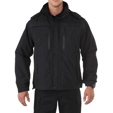 【25AW】FUSION FIT TACTICAL JACKET BLACK48 5.11 Tactical 48153 Men's Valiant Duty Jacket - CopsPlus