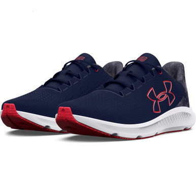 Under Armour Charged Pursuit 3 Big Logo Men’s Red Running Athletic Shoes, Sz 12 Under Armour Grade School Charged Pursuit 3 Big Logo Kids  main image 3