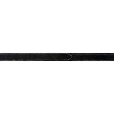 Safariland 87 Duty Belt - High Gloss Black, Chrome Buckle, Size 38, Suede Lining