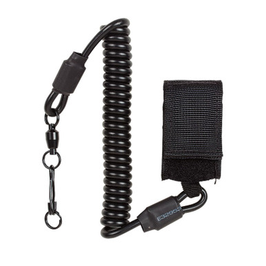 Voodoo Tactical 06-0087 Pistol Leash w/ Retractable Cable - CopsPlus