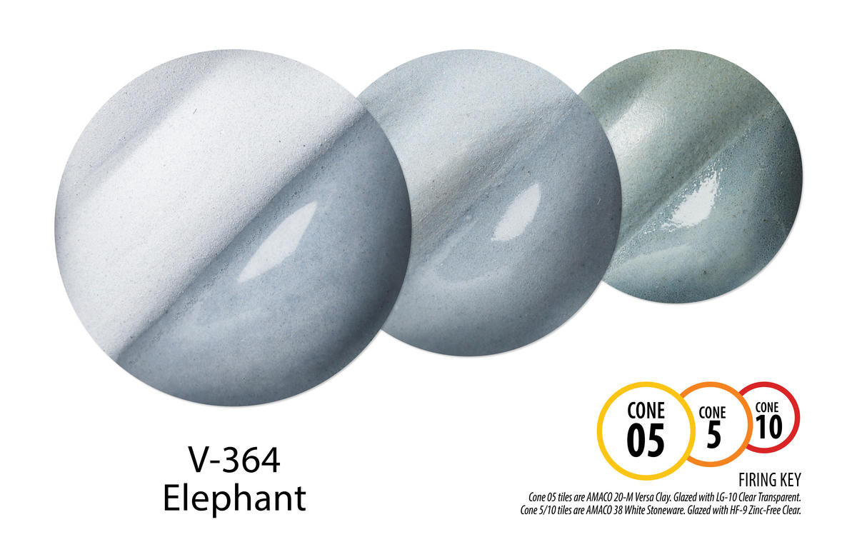 V-364 Elephant Underglaze