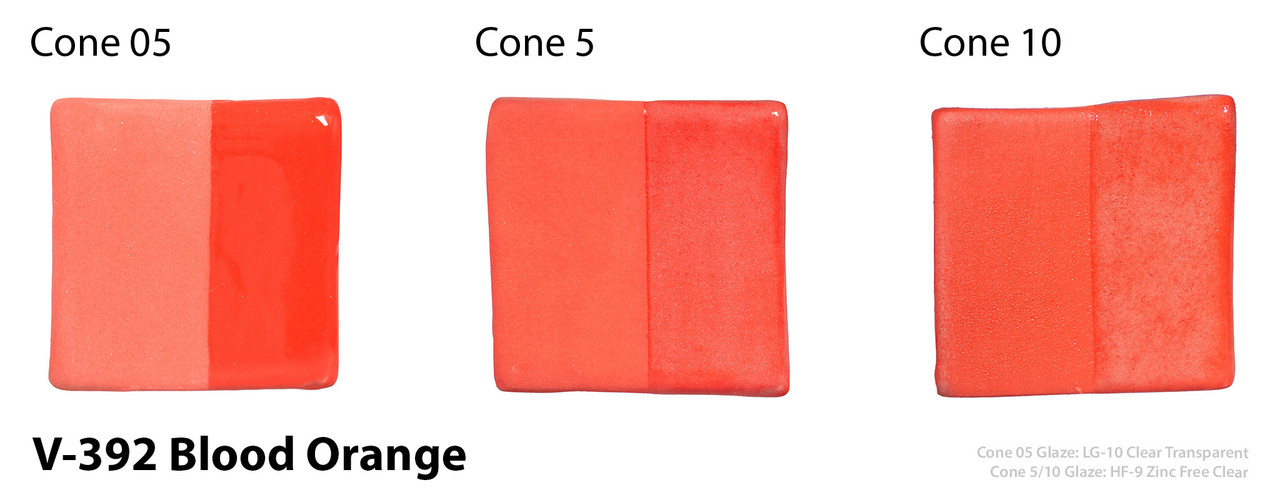 V-392 Blood Orange Underglaze