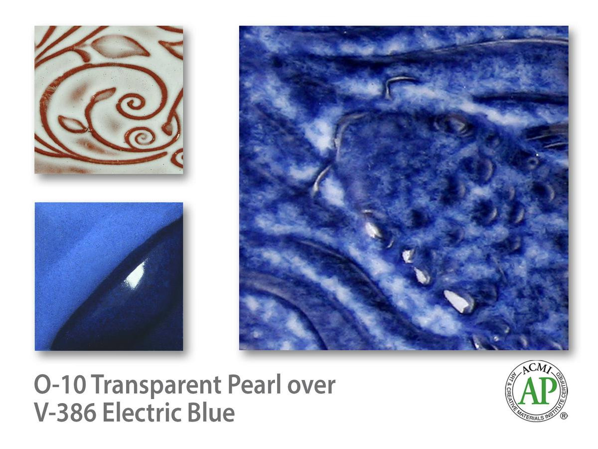 V386 Electric Blue Underglaze