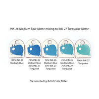 INK-27 Turquoise Matte Ink
