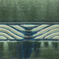 PC-13 Serpentine Green Cone 6 Tile