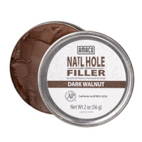 Amaco Nail Hole and Corner Filler-Dark Walnut 2 oz