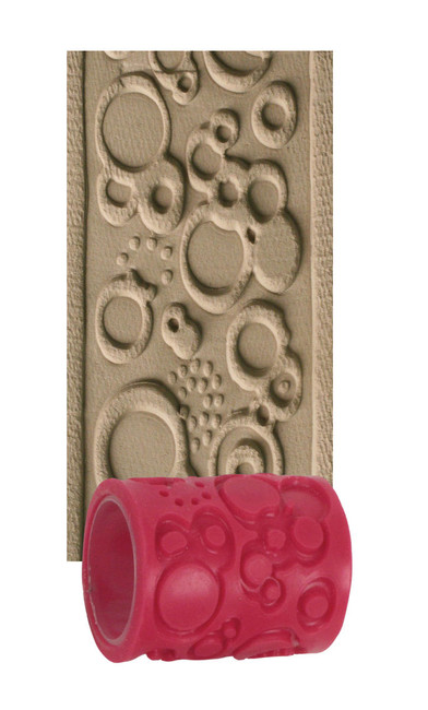 Textured Clay Rollers Class Pack 2 1/2"