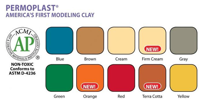 Permoplast Modeling Clay
