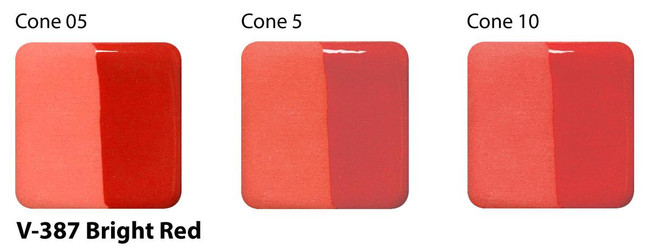 V-387 Bright Red Underglaze