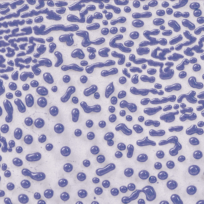 Image of CR-54 Purple on a No.11 A-Mix White Stoneware tile fired to cone 5.