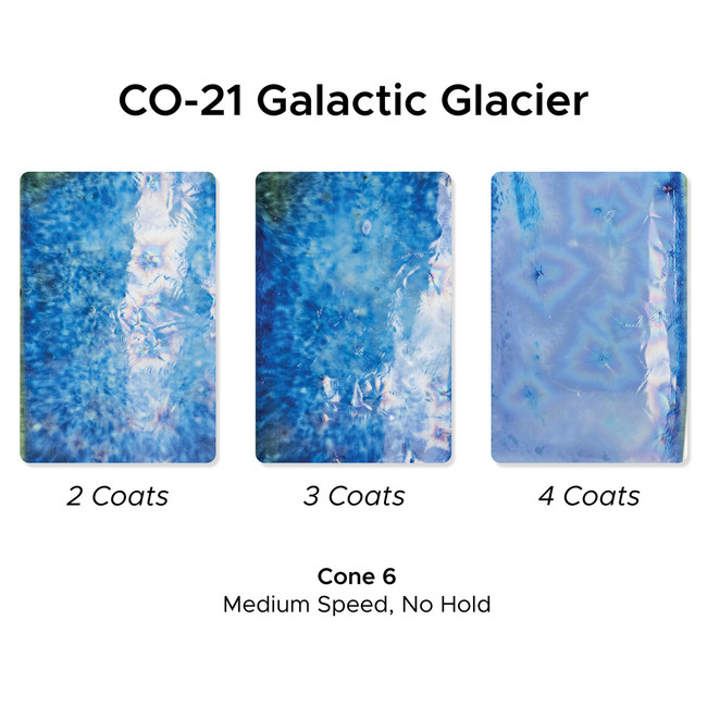 CO-21 Galactic Application Tiles - Cone 6