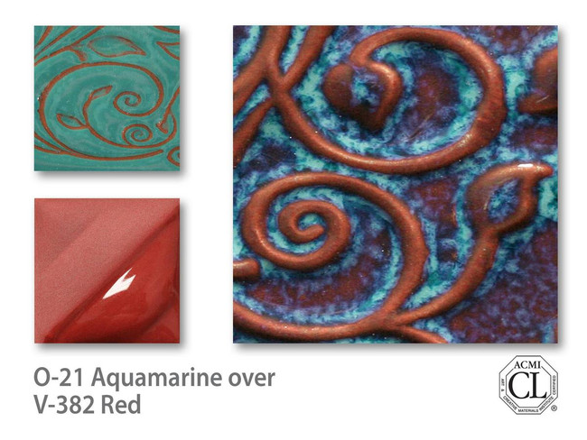 V-382 Red Underglaze