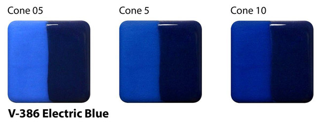 V-386 Electric Blue Underglaze