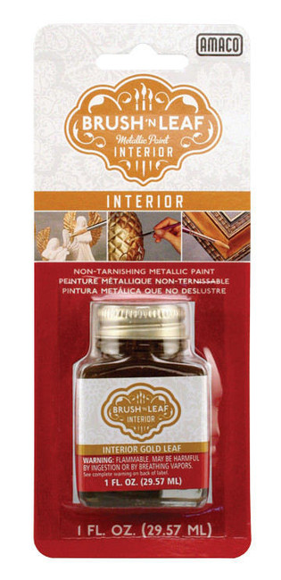 Brush 'n Leaf Antique Gold