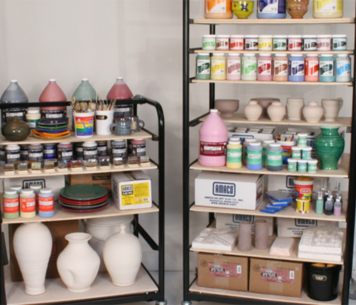 Carts & Ceramic Furniture