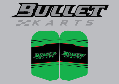 BULLET KARTS 3L RR FUEL TANK DECAL