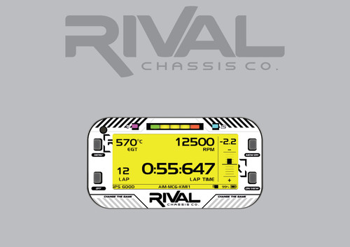 RIVAL CHASSIS CO MYCHRON6 DECAL