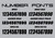 DIRT KARTING AUSTRALIA RIVAL CHASSIS CO NUMBER PLATE WITH NAME