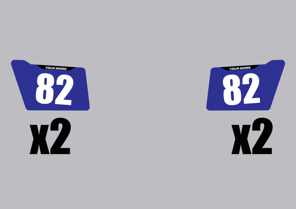 OUTLAW WING AIDKA LEGAL NUMBER PLATE WITH NAME