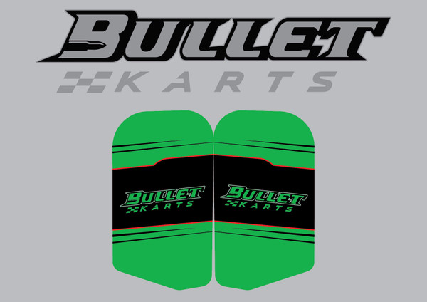 BULLET KARTS 3L RR FUEL TANK DECAL