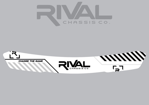 RIVAL CHASSIS CO VISOR STRIP DECAL