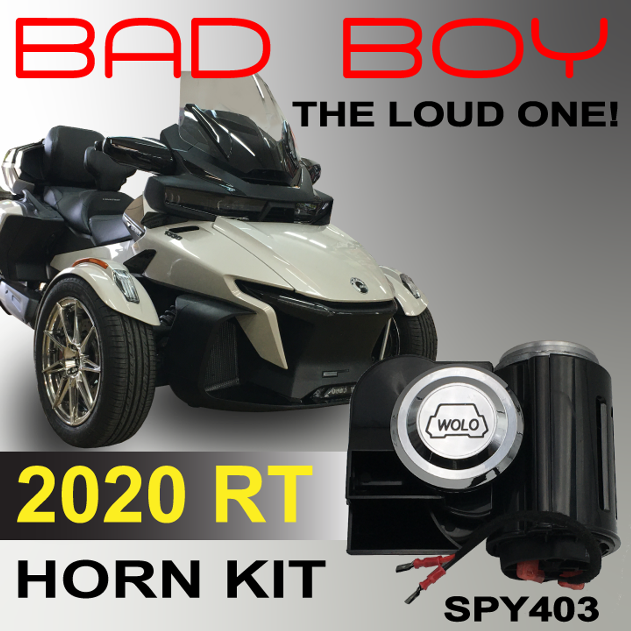 The Bad Boy Horn Upgrade (RT Models 2020-UP) - SPYDERPOPS