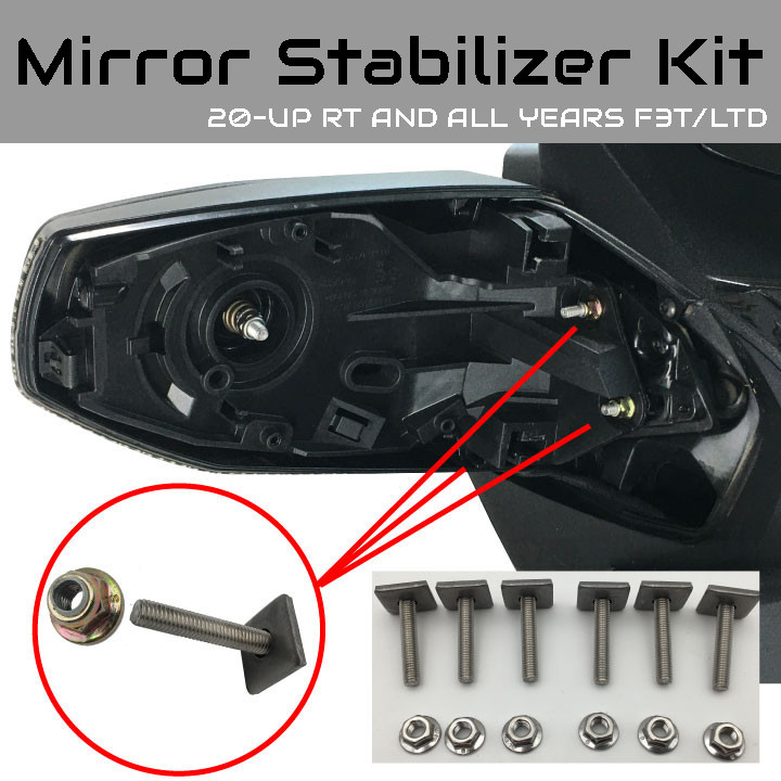 Mirror Stabilizer Kit (For 20-UP RT and All year model F3T & Limited)