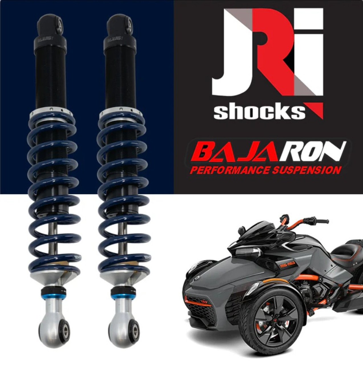 Adjustable Front Shocks for the Can Am® Spyder F3 / F3S / F3T / F3 Limited (Front Set) (2015+) Adjustable Front Shocks for the Can Am® Spyder F3 / F3S / F3T / F3 Limited (Front Set) (2015+)