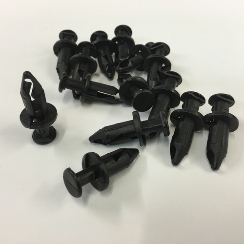 Black Nylon Replacement Push-Pins - Bulk Bag of 500 (All Spyders/Rykers)