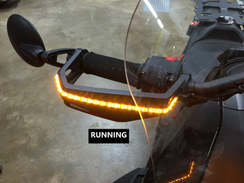 Brush Guard Running/Turn Signal LED Lighting Kit - Complete Stand-Alone Kit (Ryker Models)