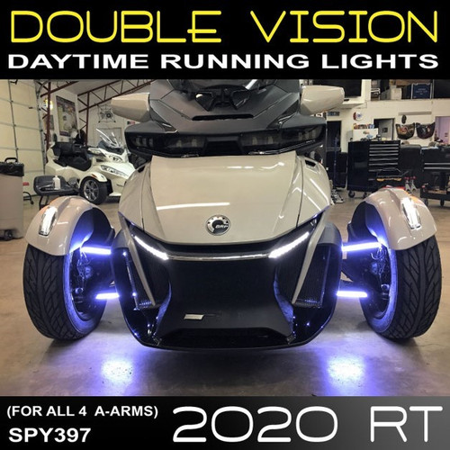 Double Vision A-Arm Daytime Running Light LED Kit - 2 Pairs (RT Models 2020-UP)