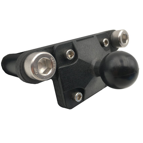 CENTER MOUNT USES THE BOLTS IN THE CENTER OF YOUR HANDLEBAR, COMES WITH 1" RAM BALL, BY LAMONSTER (SPY420)