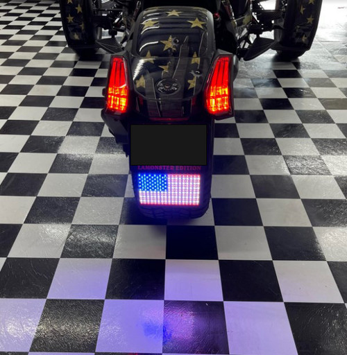 LED Patriot Flag (Ryker 2019+)