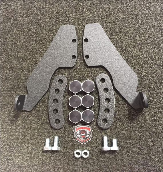 Floorboard Highway Brackets with Pegs (F3 Models All Years) SPYDERPOPS