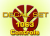 D0550 Decal Set, 1063 Controls