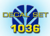 D1036 Decal Set 1036