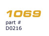 D0216 Decal, 1069