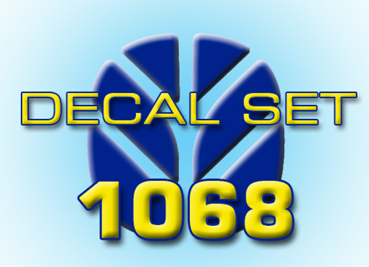 D1068 Decal Set