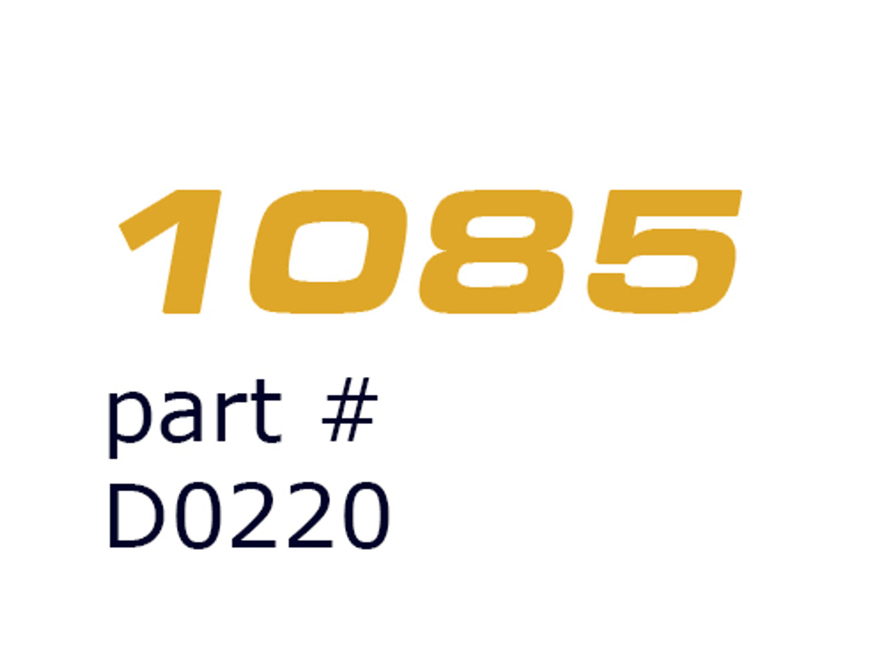 D0220 Decal, 1085