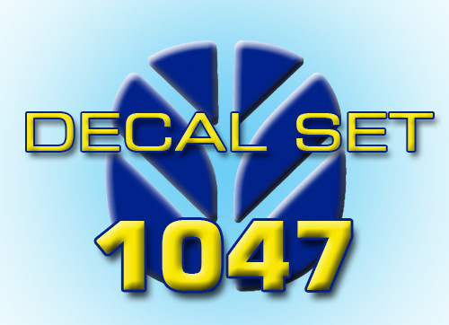 D1047 Decal Set