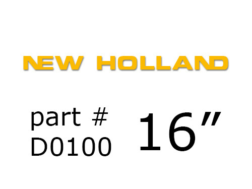 D0100 Decal, New Holland, 16"